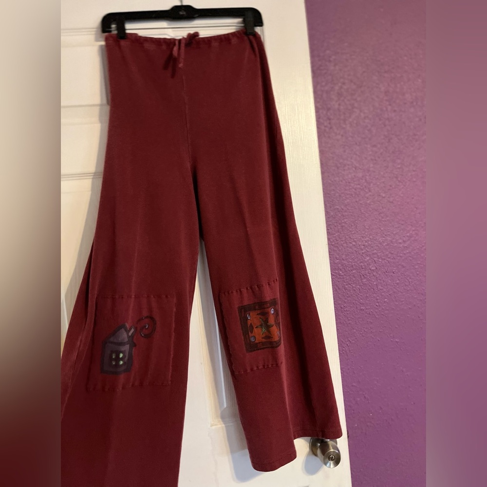 Blue Fish Women’s Flares Cotton Langenlook Pants Size 1